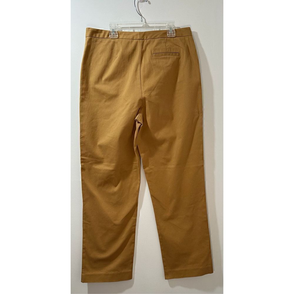 JH Collectibles women’s tan stretch pants size 10R. #30-0773 - Picture 2 of 6